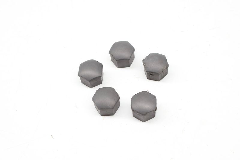 Lug Nut / Bolt Cover / Cap Set (5) 321601173A — Used (SKU 734727)