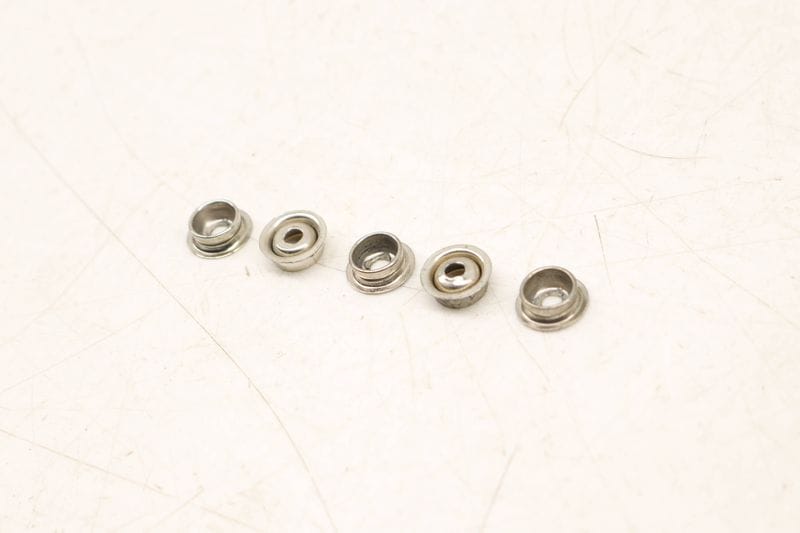 Interior Push Button Snap / Fastener Set (5) 231067654 — Used (SKU 531997)