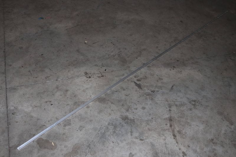 Pop-UP Roof Retaining Strip / Trim (SIDE) 701070719 — Used (SKU 531931)