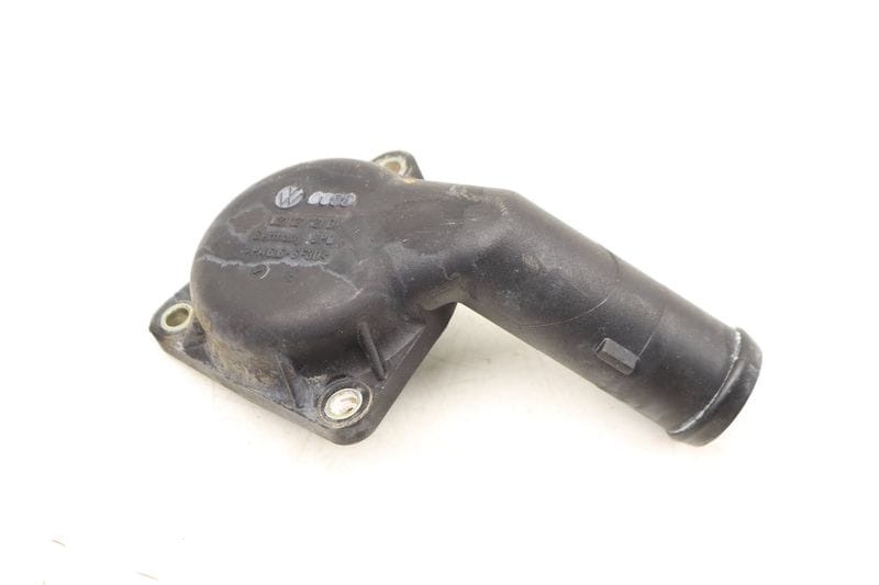 Radiator Coolant Thermostat Housing 021121121D — Used (SKU 515462)