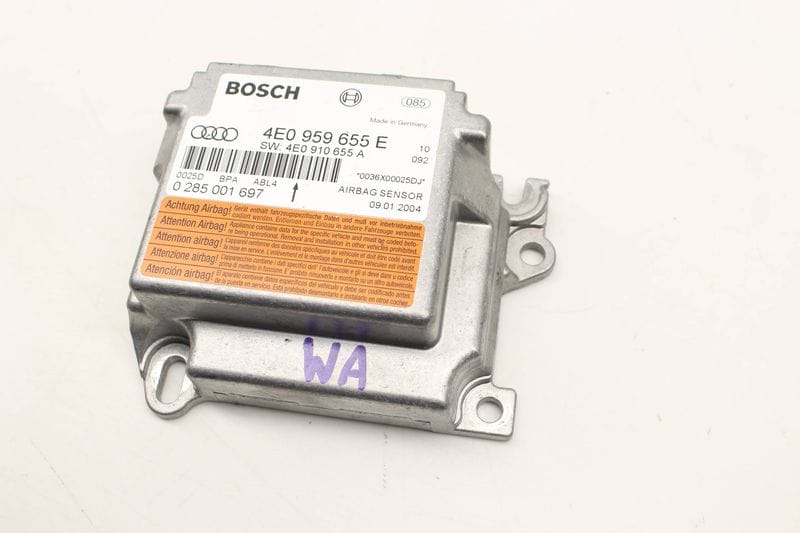 Air Safety Bag Control Module / Computer 4E0959655E — Used (SKU 263939)
