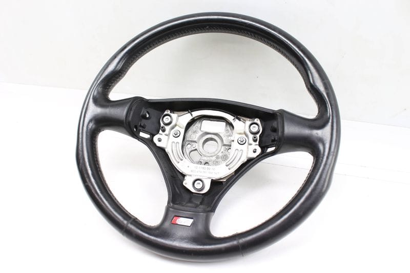 3-SPOKE Leather Sport Steering Wheel 8E0419091BM — Used (SKU 217827)