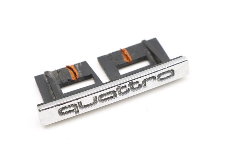 Emblem / Badge - Quattro 8E0853736B — Used (SKU 353425)