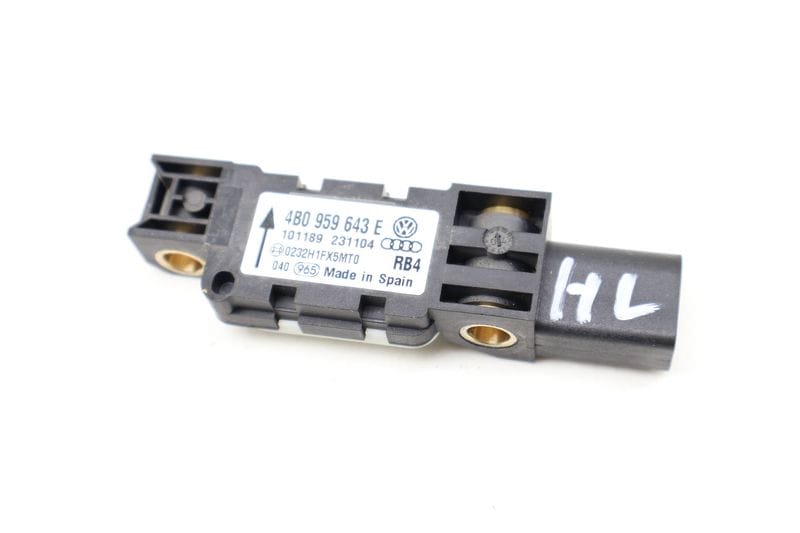 Center Side Impact / Crash Sensor 4B0959643E — Used (SKU 616547)