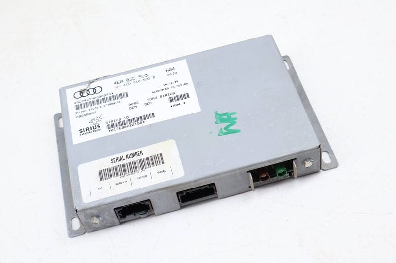 Sirius Satellite Radio Module 4E0035593 — Used (SKU 680948)