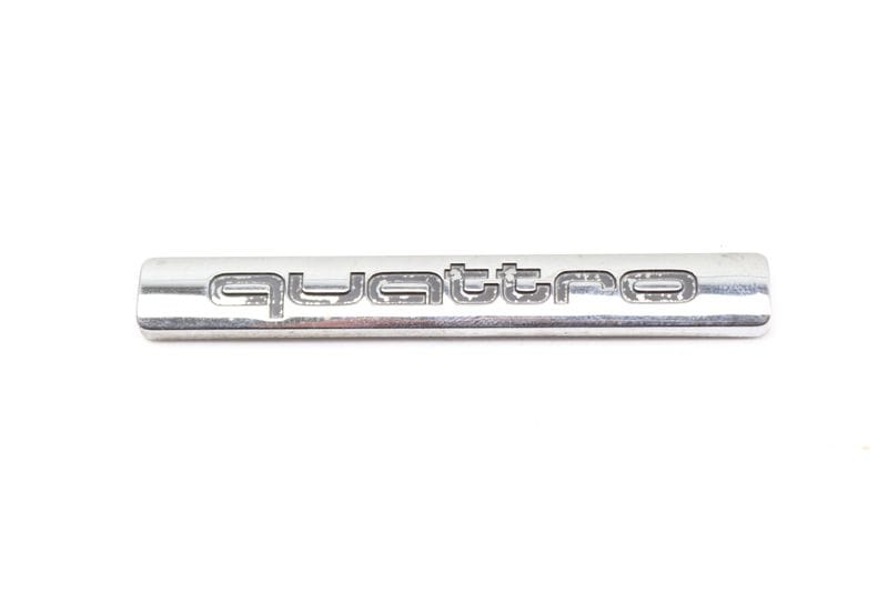 Trunk Emblem / Quattro Badge 8H0853737 — Used (SKU 491800)