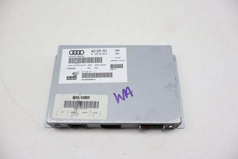 Sirius Satellite Radio Module 4E0035593 — Used (SKU 721321)