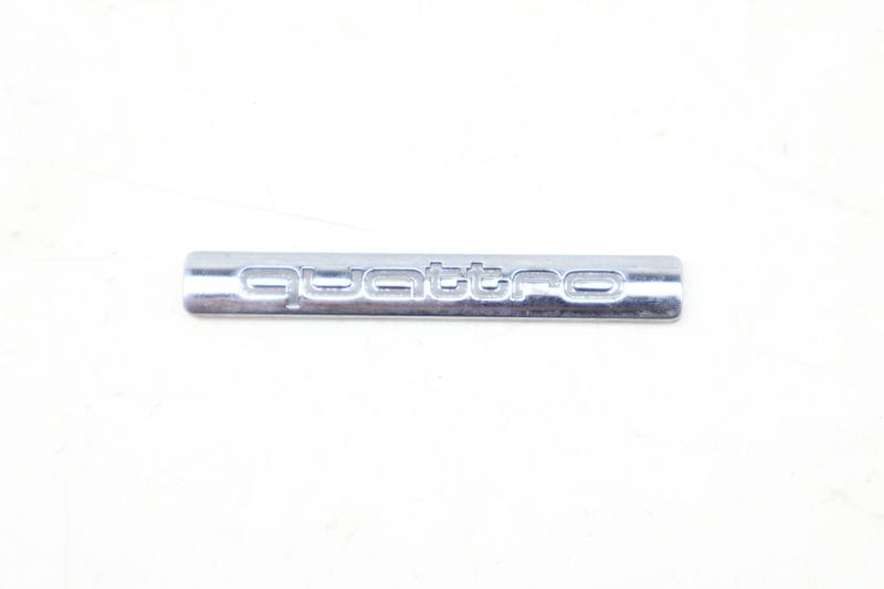 Trunk Emblem / Quattro Badge 8H0853737 — Used (SKU 653645)
