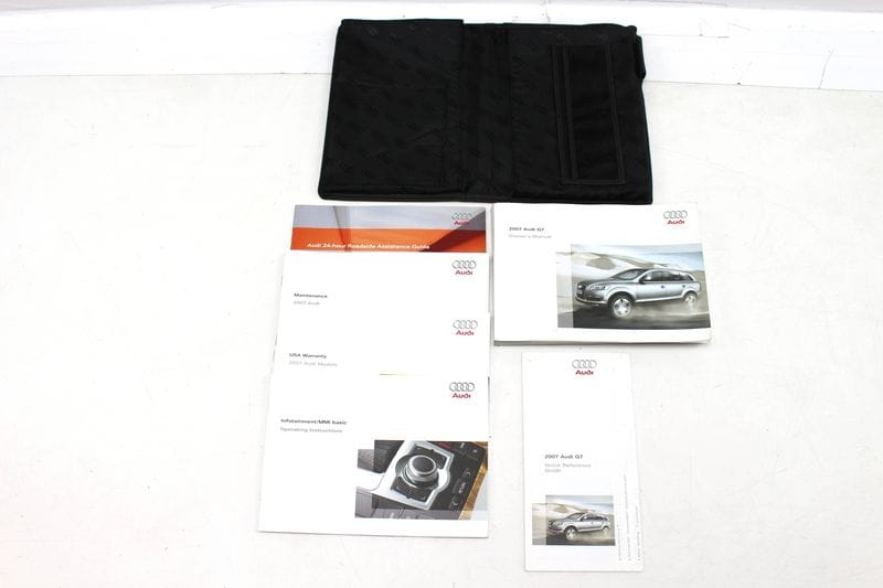 2007 Owners Manual — Used (SKU 224222)
