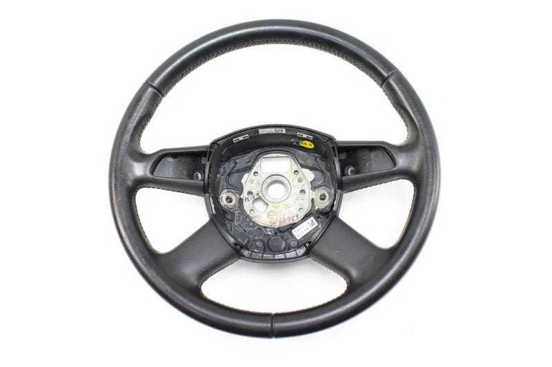 4-SPOKE Leather Steering Wheel 4F0419091AH — Used (SKU 157404)