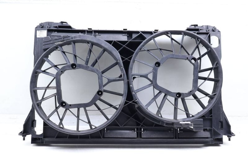 Radiator Dual Fan Cowl / Housing 4E0121205B — Used (SKU 684313)
