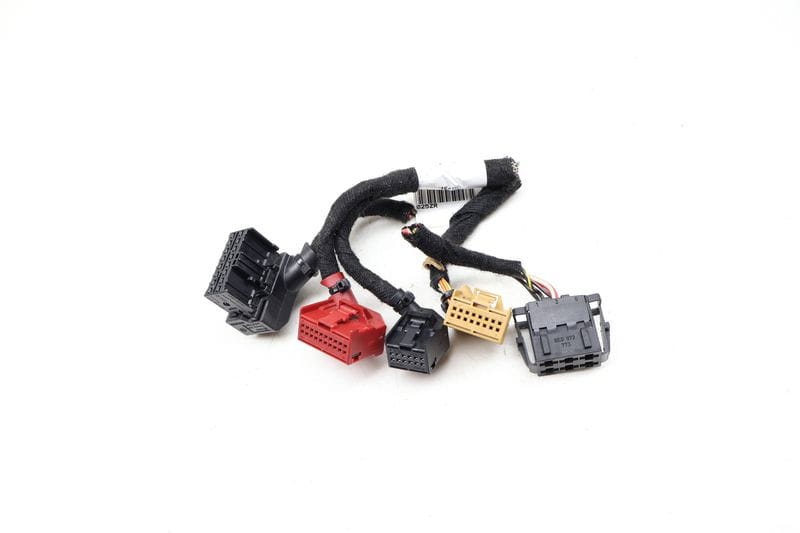 AC Climate Control Wiring Harness / Connector Set — Used (SKU 652232)