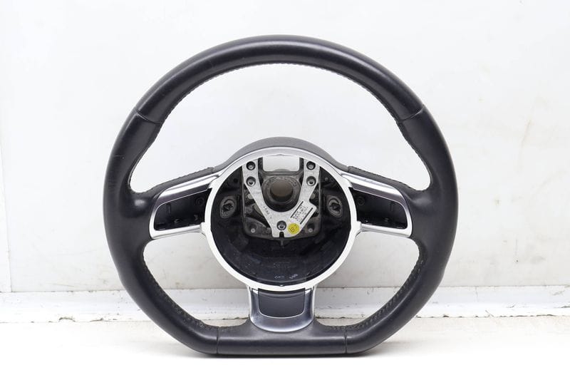 3-SPOKE Sport Steering Wheel (FLAT BOTTOM) 8J0419091C — Used (SKU 619729)