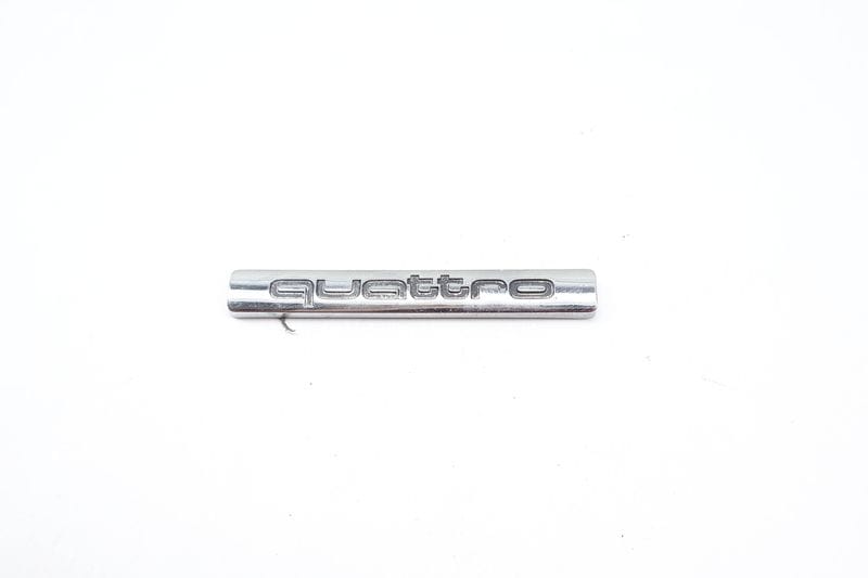 Trunk Emblem / Quattro Badge 8H0853737 — Used (SKU 717402)