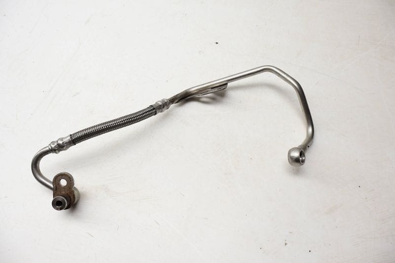 Turbo Oil Supply Feed Line / Pipe 06H145778B — Used (SKU 717496)