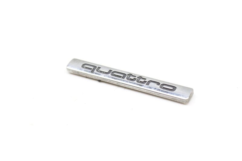 Trunk Emblem / Quattro Badge 8H0853737 — Used (SKU 562158)