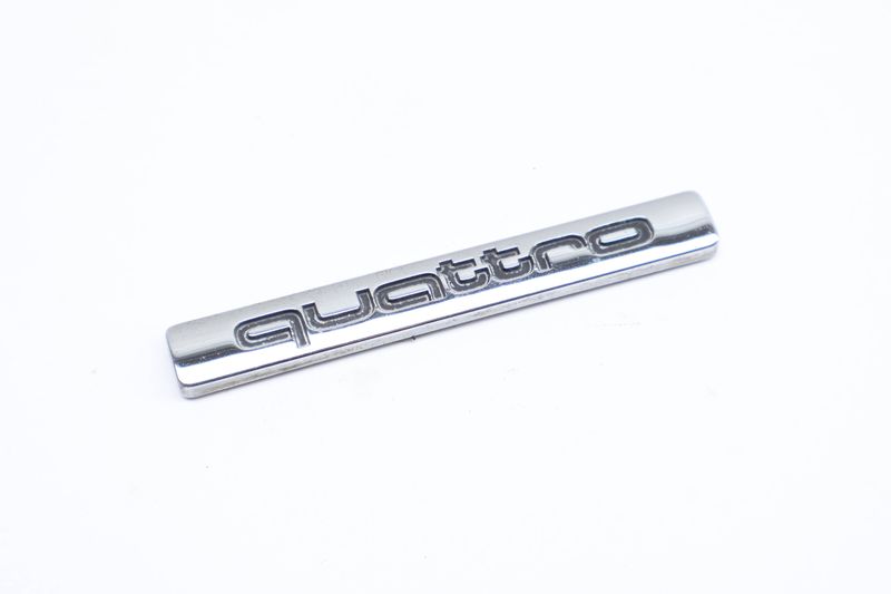 Grille Emblem / Badge  (QUATTRO) 8J0853736 — Used (SKU 635858)