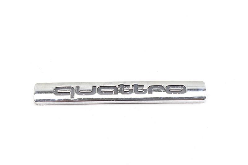 Trunk Emblem / Quattro Badge 8H0853737 — Used (SKU 552246)