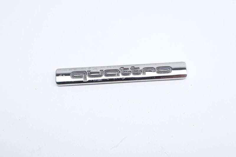 Trunk Emblem / Quattro Badge 8H0853737 — Used (SKU 664729)