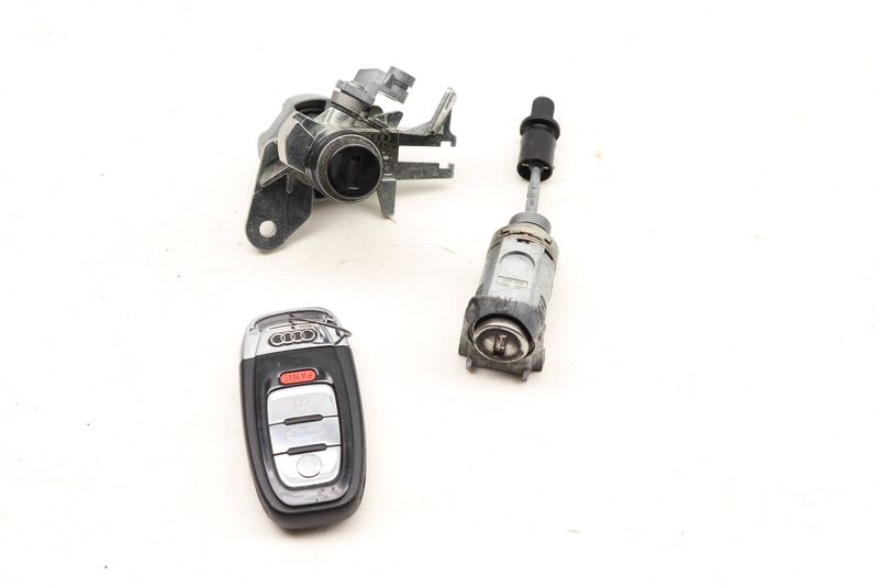 Lock Switch / Cylinder Set w/ Key 4H0898374S — Used (SKU 446058)