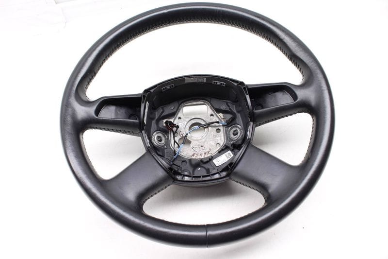 4-SPOKE Heated Leather Steering Wheel 4E0419091CM — Used (SKU 240678)