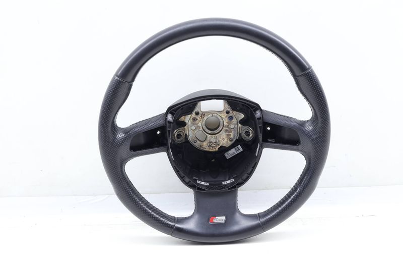 S-Line 3-SPOKE Steering Wheel 4F0419091DP — Used (SKU 631629)