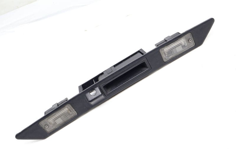 Trunk License Plate Light / Handle Assembly 4L0827574 — Used (SKU 673114)