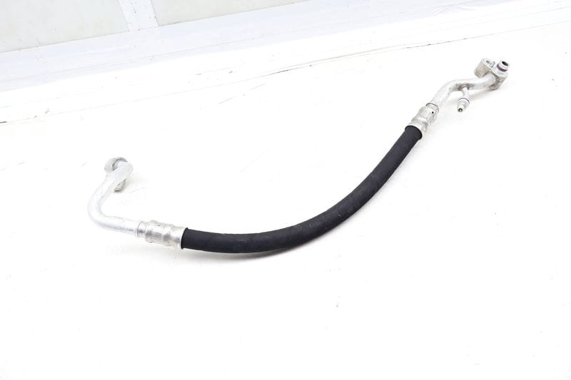 Lower AC Hose / Line / Pipe (HIGH PRESSURE) 8J0820721K — Used (SKU 677526)