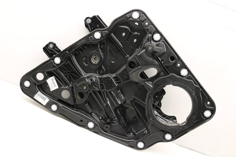 Window Regulator W/ Panel 7P5839755C — Used (SKU 418221)