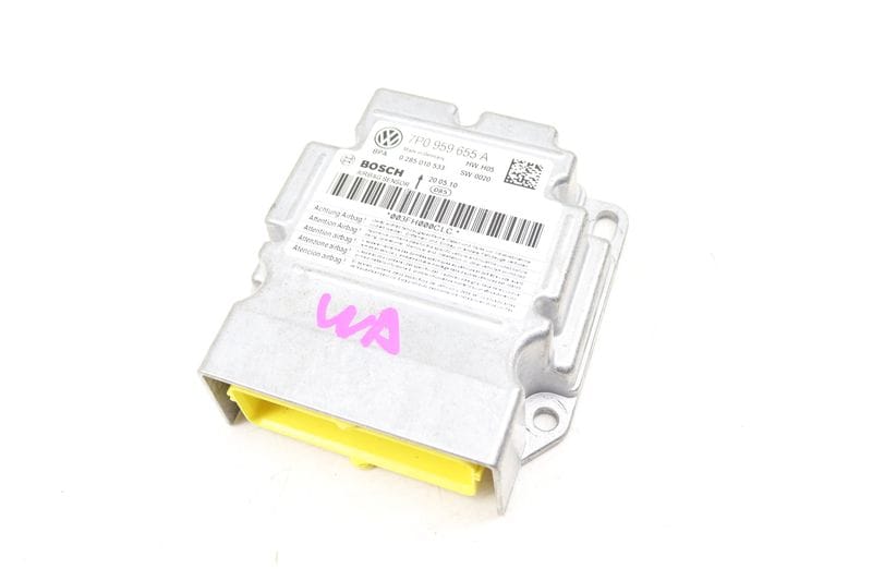 SRS / Air Safety Bag Control Module 7P0959655A — Used (SKU 476750)