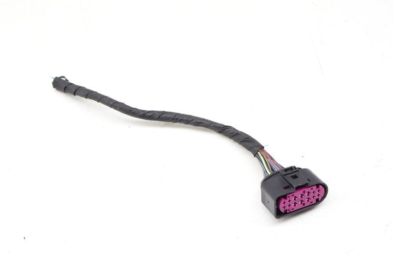 14-PIN Headlight Wiring Harness Connector / Pigtail 1J0973737 — Used (SKU 724750)