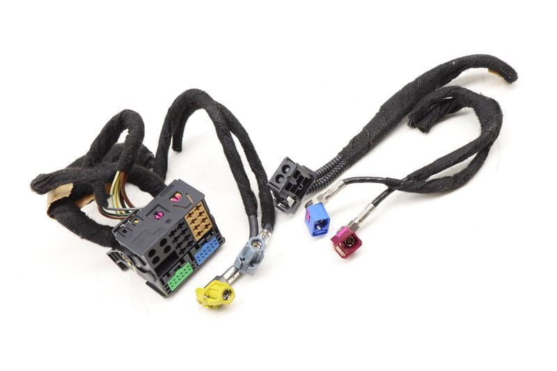 MMI 3G+ Module / Computer Wiring Connector / Pigtail Set — Used (SKU 458451)