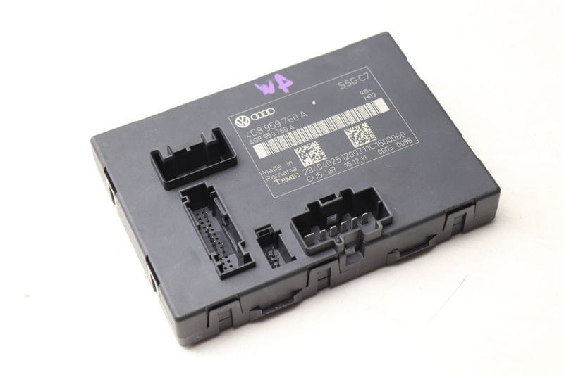 Seat / Backrest Adjustment Control Module 4G8959760A — Used (SKU 548960)