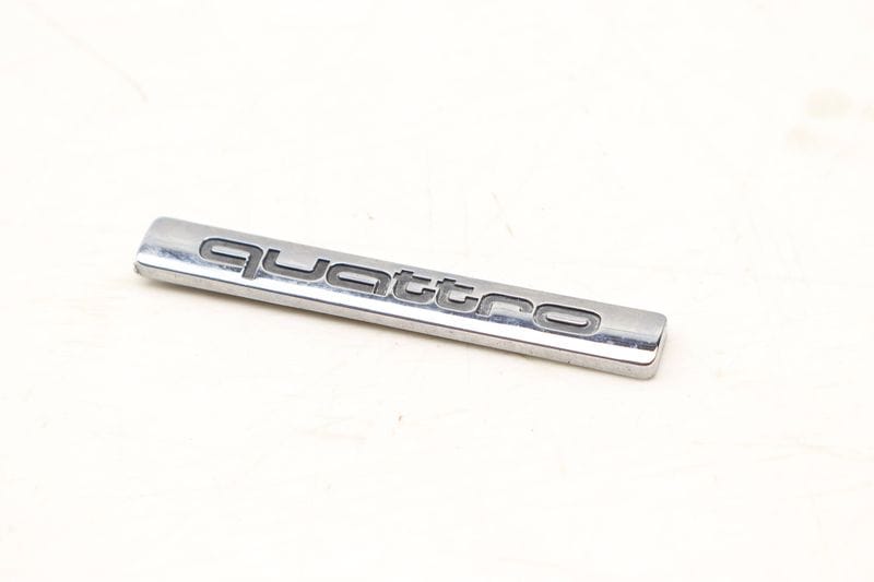 Trunk Emblem / Quattro Badge 8H0853737 — Used (SKU 441156)
