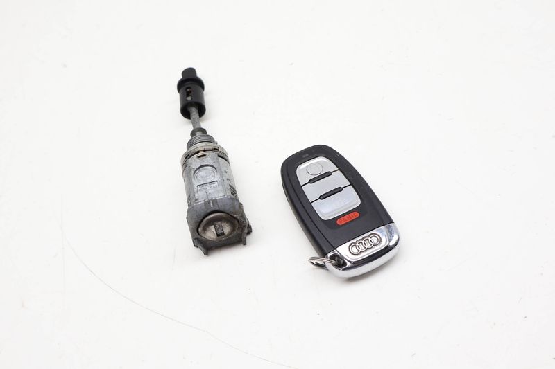 Lock Switch / Cylinder Set w/ Key 8R0898374A — Used (SKU 722976)