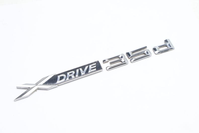 Door Emblem / Badge (XDRIVE 35D) 51147220207 — Used (SKU 660408)
