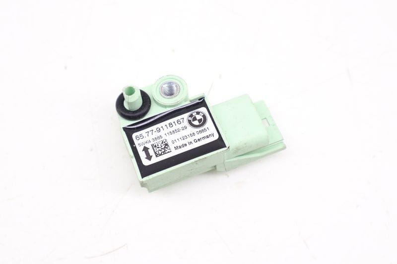 Door Impact / Airbag Crash Sensor 65779118167 — Used (SKU 698822)