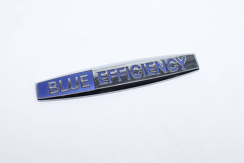 Fender Emblem / Badge (BLUE EFFICIENCY) 2048177220 — Used (SKU 682047)
