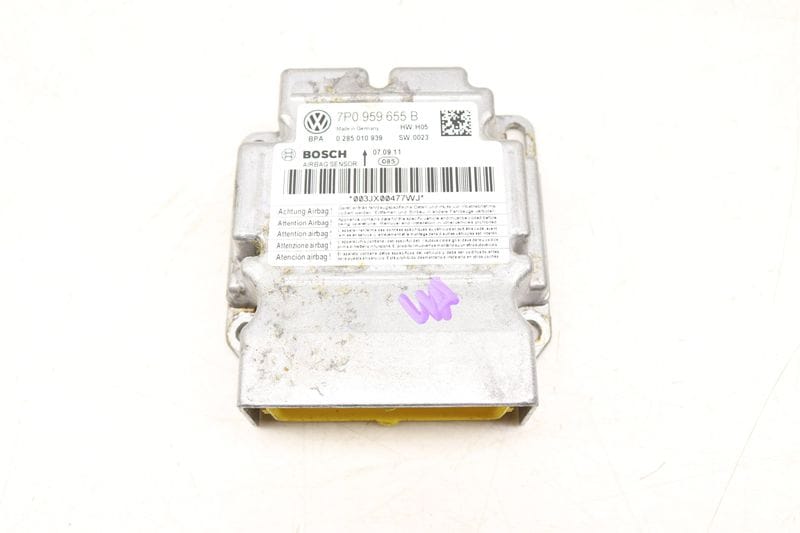 SRS Airbag / Air Bag Control Module 7P0959655B — Used (SKU 521655)