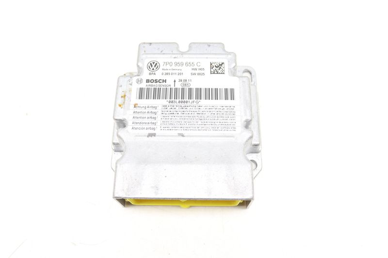 Air Safety Bag / SRS Control Module 7P0959655C — Used (SKU 477680)