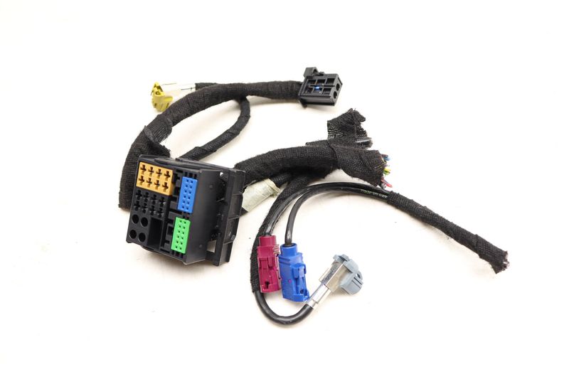 MMI 3G+ Interface Control Unit Wiring Connector / Pigtail Set — Used (SKU 524996)