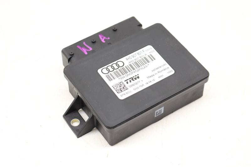 Emergency / Parking Brake Control Module 4H0907801F — Used (SKU 486896)