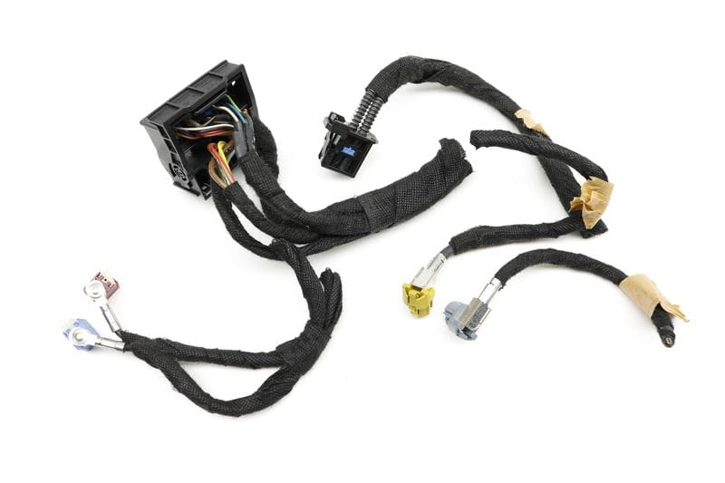 MMI 3G+ Control Module Wiring Harness / Connector Set — Used (SKU 307524)