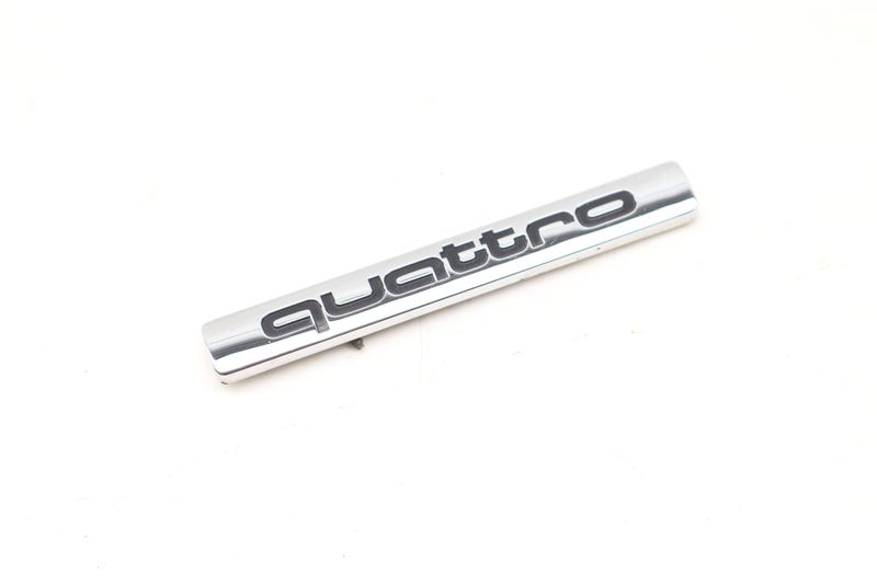 Trunk Emblem / Quattro Badge 8H0853737 — Used (SKU 439743)