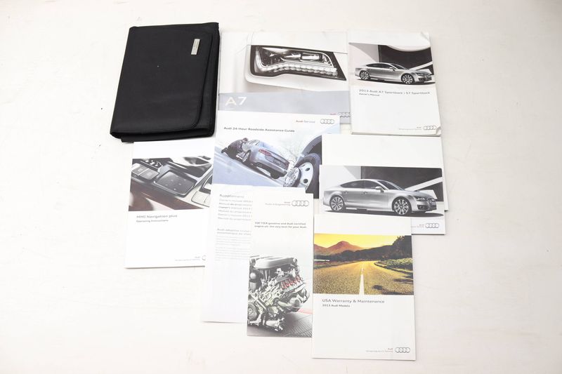 2013 Owners Manual (A7/S7) — Used (SKU 492603)
