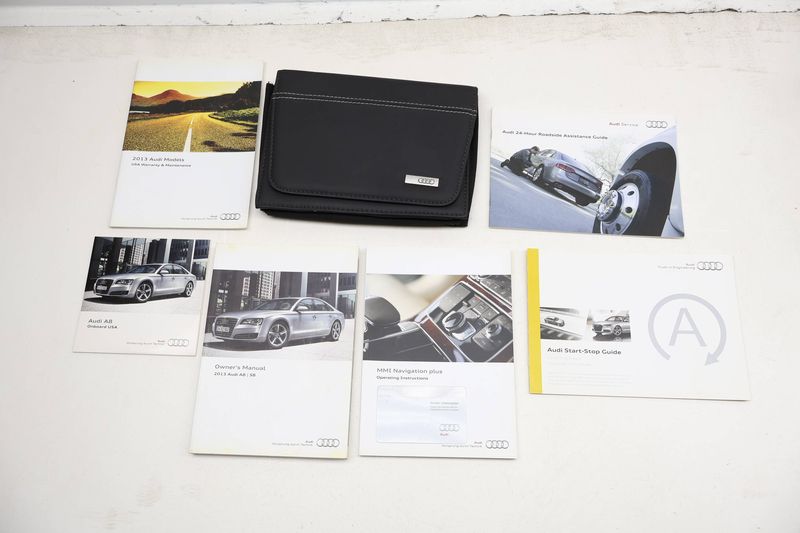 2013 Owners Manual (A8/S8) — Used (SKU 609085)