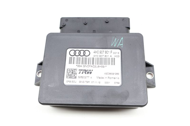 Emergency / Parking Brake Control Module 4H0907801F — Used (SKU 609218)