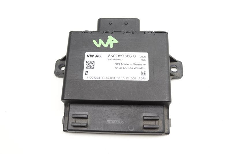 Voltage Stabilizer Control Module 8K0959663C — Used (SKU 566420)