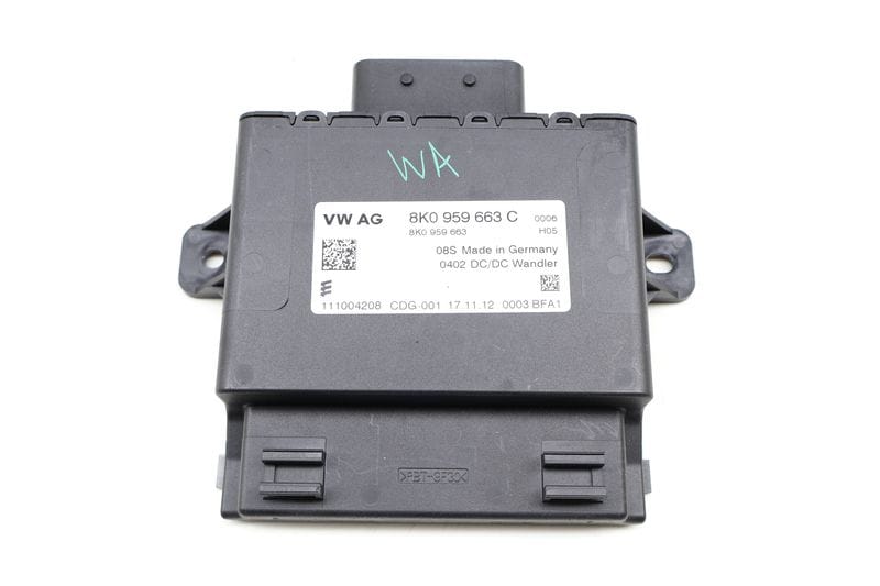 Voltage Stabilizer Control Module 8K0959663C — Used (SKU 609217)