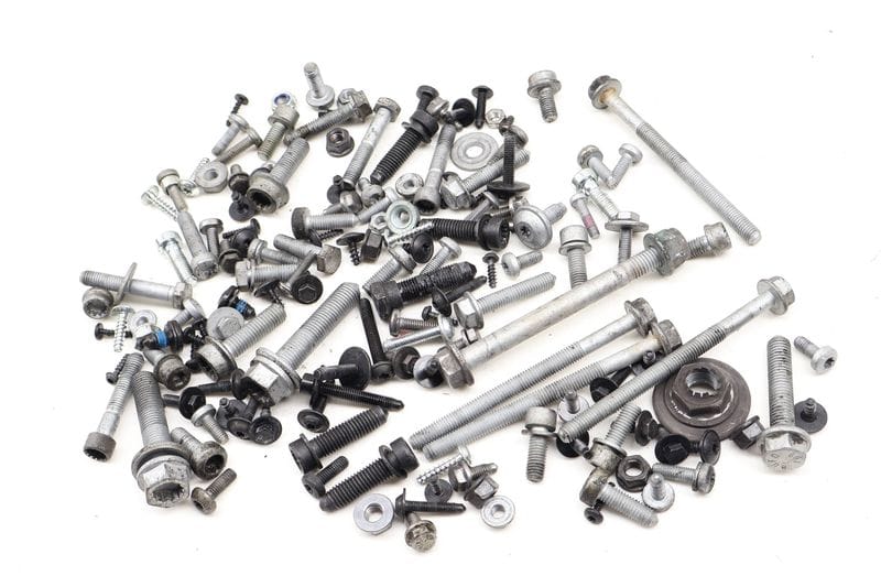 Assorted Mixed Bolts, Nuts, Screws, Washers, Etc — Used (SKU 615583)